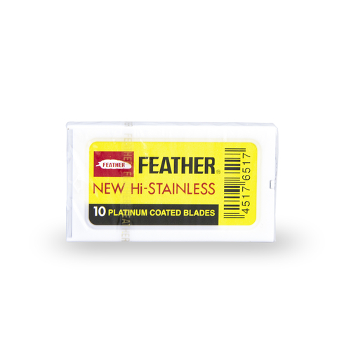 Feather Hi-Stainless Double Edged Razor Blades